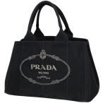 プラダ PRADA カナパ トート ハンドバッグ トートバッグ キャンバス ネロ(ブラック) BN1877 レディース 中古