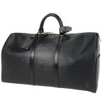 ルイ・ヴィトン Louis Vuitton キーポル 50 ハンドバッグ 旅行 出張 ビジネス ボストンバッグ エピ ノワール(ブラック) M42962 レディース 中古