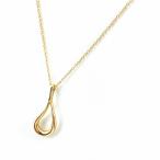 ティファニー TIFFANY&Co. オープン ティア ドロップ ネックレス YG イエローゴールド ペンダント エルサ・ペレッティ ネックレス 750 レディース 中古