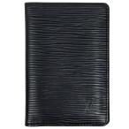 ルイ・ヴィトン Louis Vuitton ポシェット カルト ヴィジット 名刺入れ カードケース エピ ノワール(ブラック) M56572 レディース 中古