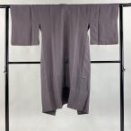  верхняя одежда длина 119.5cm длина рукава 63cm S японский костюм пальто кимоно воротник земля . пепел фиолетовый натуральный шелк замечательная вещь б/у наличие один .