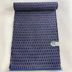  ткань super товар юката геометрический рисунок темно синий хлопок б/у 