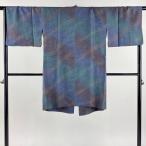 верхняя одежда длина 98cm длина рукава 67cm M японский костюм пальто земля . bokashi фиолетовый натуральный шелк название товар б/у 