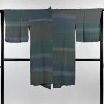  верхняя одежда длина 97.5cm длина рукава 64cm M японский костюм пальто .. есть ширина . пепел зеленый натуральный шелк прекрасный наименование товара товар б/у 