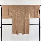  прекрасный товар верхняя одежда длина 98cm длина рукава 66.5cm M японский костюм пальто кимоно воротник .... какой . светло-коричневый цвет натуральный шелк превосходящий товар б/у 