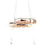 ショッピングブルガリ ブルガリ BVLGARI セルペンティ ヴァイパー リング PG ピンクゴールド 指輪 Mサイズ リング 10.5号 750 レディース 中古