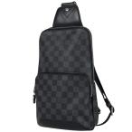  Louis * Vuitton Louis Vuittonave новый sling сумка сумка "body" сумка на плечо Damier gla Fit nowa-ru( черный ) N41719 мужской б/у 