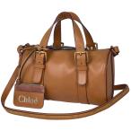 ショッピングchloe クロエ Chloe ロゴ ハンドバッグ 2WAY ショルダーバッグ ハンドバッグ レザー ブラウン レディース 中古