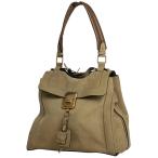 ショッピングchloe クロエ Chloe ロゴ ハンドバッグ ショルダーバッグ ハンドバッグ レザー ベージュ レディース 中古