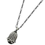 ジョージジェンセン Georg Jensen デザイン ネックレス 2007 ガーネット ネックレス シルバー925 シルバー レディース 中古