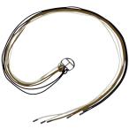 エルメス HERMES Hロゴ サッシュベルト 紐 Hモチーフ ベルト メタル シルバー ブラウン ブラック レディース 中古