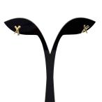 ティファニー TIFFANY&Co. キス クロス ピアス YG イエローゴールド ピアス 750 レディース 中古