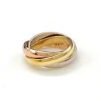 カルティエ CARTIER トリニティ ペンダントトップ YG イエローゴールド 指輪 スリーカラー ペンダントトップ 750 レディース 中古