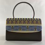  прекрасный товар традиционная японская сумка super товар формальный . какой . серебряный нить пепел чай аксессуары для кимоно б/у 