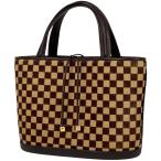 ショッピングVUITTON ルイ・ヴィトン Louis Vuitton インパラ ハラコ ハンドバッグ ダミエソバージュ ブラウン M92133 レディース 中古