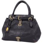 フェンディ FENDI セレリア ヴィラボルゲーゼ ハンドバッグ ホース ハンドバッグ レザー ブラウン 8BN155 レディース 中古