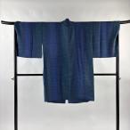  прекрасный товар верхняя одежда длина 101cm длина рукава 67cm M японский костюм пальто кимоно воротник . длина bokashi синий фиолетовый натуральный шелк название товар б/у 