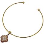 ルイ・ヴィトン Louis Vuitton コリエ アラフォリ チョーカー モノグラムフラワー LV ネックレス GP ゴールド レディース 中古