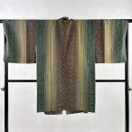  прекрасный товар верхняя одежда длина 96cm длина рукава 68cm L японский костюм пальто колокольчик . магазин . город сосна bokashi светло-коричневый цвет натуральный шелк название товар б/у 