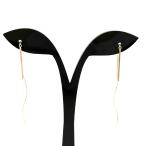 ショッピングused ヴァンドーム青山 VENDOME AOYAMA デザインピアス YG イエローゴールド ピアス K10 レディース 中古