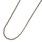 ティファニー TIFFANY&amp;Co. ツイスト チェーン ネックレス コンビ K18 ネックレス スターリングシルバー シルバー レディース 中古