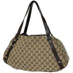 グッチ GUCCI GG柄 ショルダーバッグ トートバッグ アビー ショルダーバッグ GGキャンバス ブラウン 130736 レディース 中古