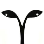 ダイヤモンド デザインピアス プラチナ ピアス Pt900 ダイヤモンド レディース 中古