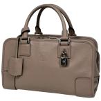 ショッピングロエベ ロエベ LOEWE アマソナ 28 アナグラム ロゴ ハンドバッグ レザー ベージュ レディース 中古