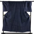  прекрасный товар мужчина кимоно длина 152.5cm длина рукава 74.5cm L. ансамбль эпонж черепаха .. темно-синий цвет натуральный шелк название товар б/у 