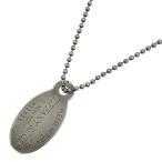ティファニー TIFFANY&amp;Co. リターン トゥ ティファニー ネックレス ロング ボールチェーン オーバル ネックレス シルバー925 シルバー レディース 中古