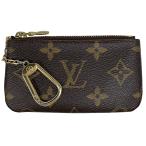 ショッピングVUITTON ルイ・ヴィトン Louis Vuitton ポシェット クレ 鍵入れ キーリング コインパース コインケース モノグラム ブラウン M62650 レディース 中古