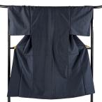  мужчина кимоно длина 149cm длина рукава 68cm L. эпонж черепаха . темно-синий цвет натуральный шелк превосходящий товар б/у 