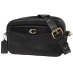 ショッピングcoach コーチ COACH ロゴ ショルダーバッグ カメラバッグ ショルダーバッグ レザー ブラック CC386 レディース 中古