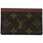  Louis * Vuitton Louis Vuittonporutokarutosa-n тянуть карта inserting чехол для проездного билета ходить на работу посещение школы футляр для карточек монограмма Brown M61733 женский б/у 