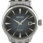 保証書 保証書 セイコー SEIKO プレサージュ 4R35-01T0 腕時計 SS 自動巻き ブルー系 メンズ 中古