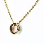カルティエ CARTIER ベビー トリニティ ネックレス YG イエローゴールド PG ピンクゴールド WG ホワイトゴールド ペンダント スリーカラー 750 レディース 中古