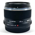 オリンパス OLYMPUS M.ZUIKO DIGITAL 25mm F1.8 ブラック 一眼カメラ用レンズ（オートフォーカス） 中古