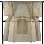  мужчина кимоно длина 135cm длина рукава 65cm S незначительный предмет лето эпонж бежевый лен замечательная вещь б/у 