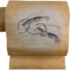 ショッピング帯 名古屋帯 秀品 えび ぼかし ベージュ 正絹 中古