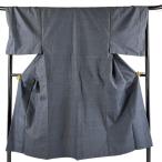  мужчина кимоно длина 147cm длина рукава 69cm L. эпонж черепаха .. темно-синий цвет натуральный шелк превосходящий товар б/у 