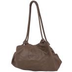 ロエベ LOEWE ナッパアイレ ショルダーバッグ アナグラム トートバッグ レザー ブラウン レディース 中古