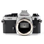 Nikon Nikon NEW FM2 серебряный корпус плёнка ручной диапазон фокусировки однообъективный зеркальный камера б/у 