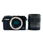 キヤノン Canon EOS M2 EF-M 18-55 IS STM レンズキット ブラック デジタル ミラーレス 一眼カメラ 中古
