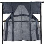  прекрасный товар мужчина кимоно длина 135.5cm длина рукава 68.5cm S незначительный предмет лето эпонж темно синий лен превосходящий товар б/у 