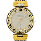 フィリップ・シャリオール PHILIPPE CHARRIOL ケルティック デイト 腕時計 SS GP クォーツ シルバー ユニセックス 中古