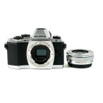  Olympus OLYMPUS OM-D E-M10 14-42mm EZ линзы комплект серебряный цифровой беззеркальный однообъективный камера б/у 