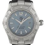 タグホイヤー TAG HEUER アクアレーサー WAF1417 腕時計 SS クォーツ ブルー系 レディース 中古