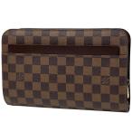 Louis * Vuitton Louis Vuitton солнечный Louis клатч в наличии ручная сумочка Damier Brown N51993 мужской б/у 