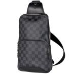  Louis * Vuitton Louis Vuittonave новый sling сумка сумка "body" Damier gla Fit nowa-ru( черный ) N41719 мужской б/у 