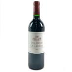レ・フォール・ド・ラトゥール LES FORTS DE LATOUR 2000 750ml 赤ワイン 古酒